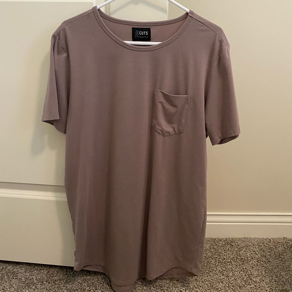Cuts Clothing Elongated Tee